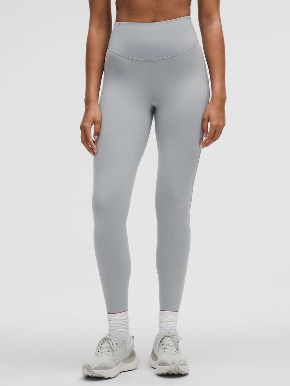 Lululemon Base Pace High-Rise Tight 25" Nylon/Elastane Gray sz 4